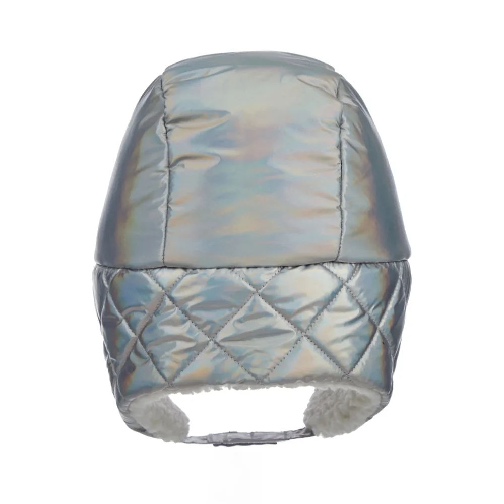 Swiss Tech Toddler Trapper Hat Silver One Size NWT